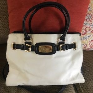 Black and white Hand bag/ purse